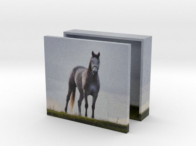Mustang Box 4in in Full Color Sandstone