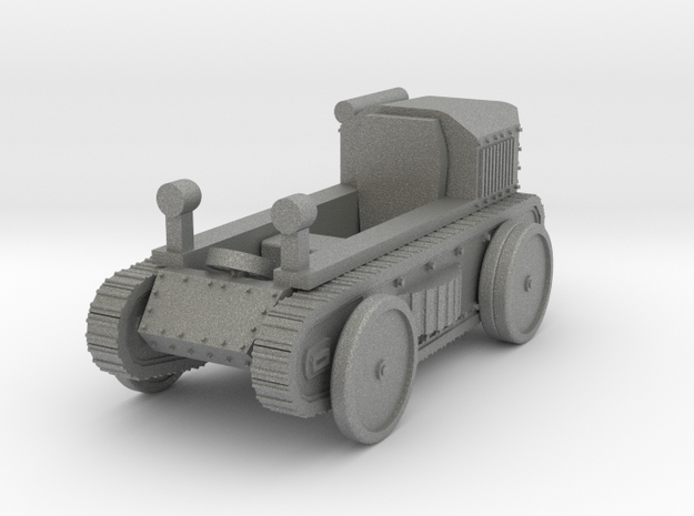 KH-50 tractor wheeled 1:120 in Gray PA12