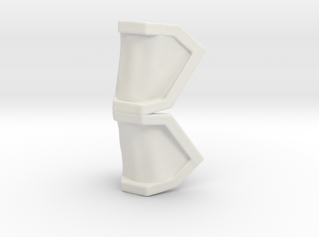 Kiramager Shoulder LC  in White Natural Versatile Plastic