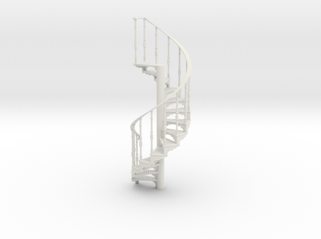 s-24-spiral-stairs-market-lh-1b in White Natural Versatile Plastic