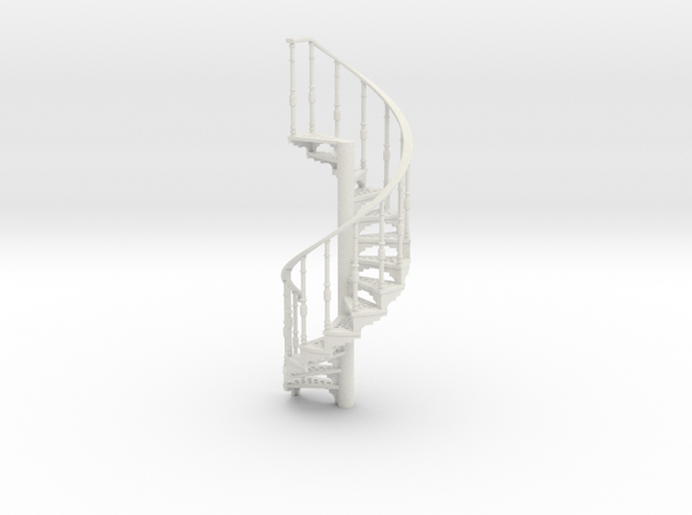 s-32-spiral-stairs-market-lh-1a in White Natural Versatile Plastic