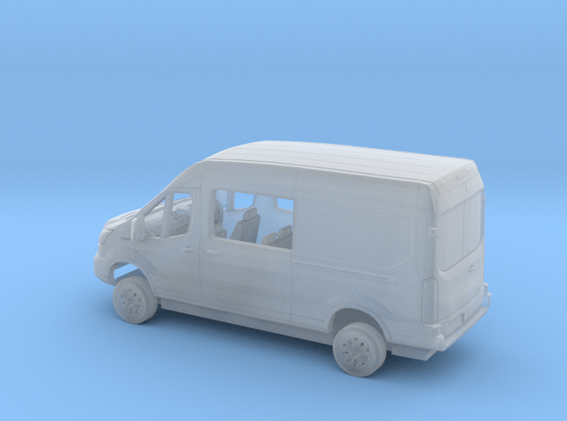 1/148 2018 FordTransit Right Hand Dr. Semi Van Kit in Smooth Fine Detail Plastic