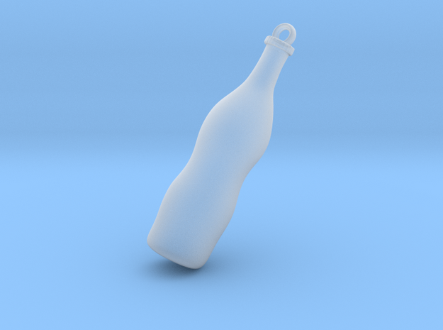 Mini Bottle in Smooth Fine Detail Plastic: Small