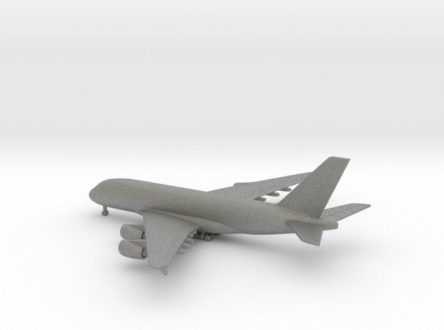 Airbus A380-800 in Gray PA12: 1:700