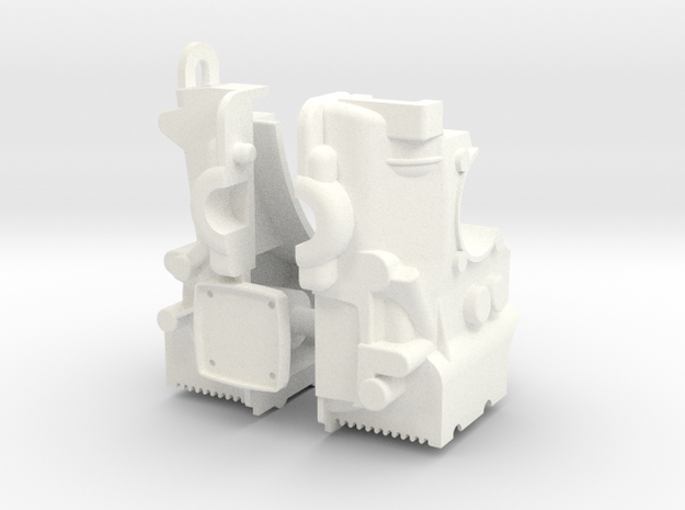 SR10003 Mk1 SRB Engine Part 3 of 6 in White Processed Versatile Plastic