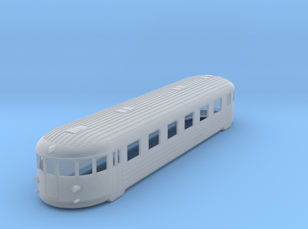 0-144fs-finnish-vr-dm7-railcar in Smooth Fine Detail Plastic