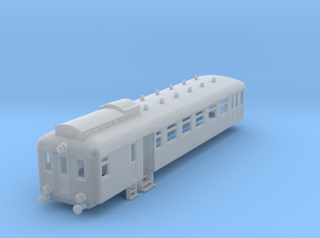 o-144fs-finnish-ds1-railcar in Smooth Fine Detail Plastic
