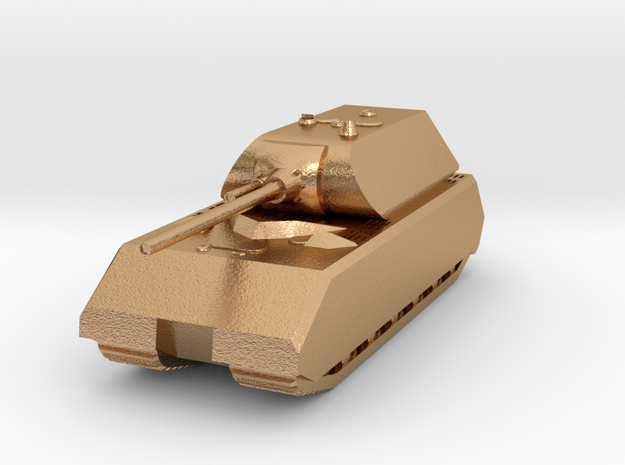Tank - Panzer VIII Maus - size Small in Natural Bronze