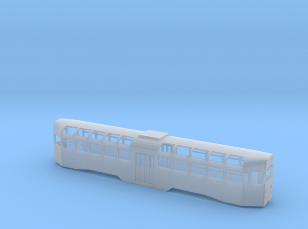 Blackpool Railcoach 618 N Gauge in Smooth Fine Detail Plastic