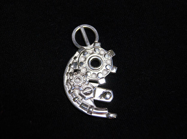 Yang Mechanical SMALL in Polished Silver