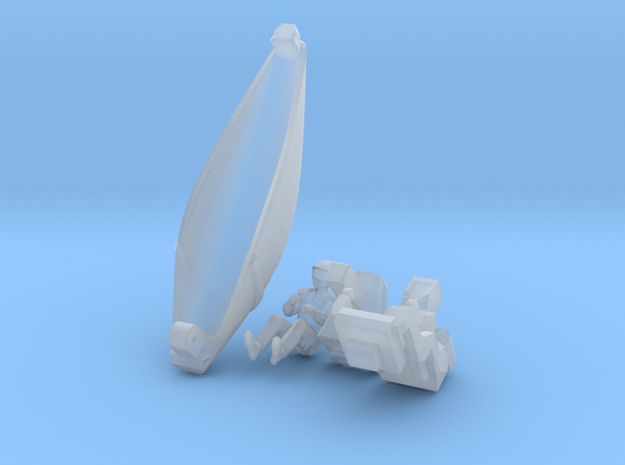 Clear parts for KF40 scale 1:60 in Smooth Fine Detail Plastic