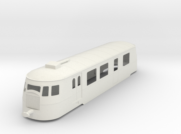 bl22-5-a80d1-railcar in White Natural Versatile Plastic