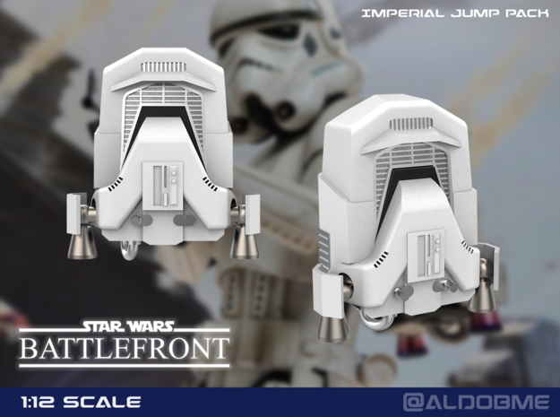 Jump Pack (Imperial) in Smooth Fine Detail Plastic
