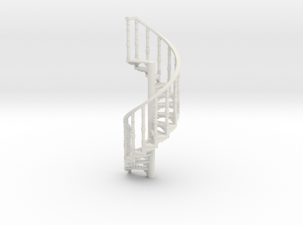 s-55-spiral-stairs-market-lh-1a in White Natural Versatile Plastic