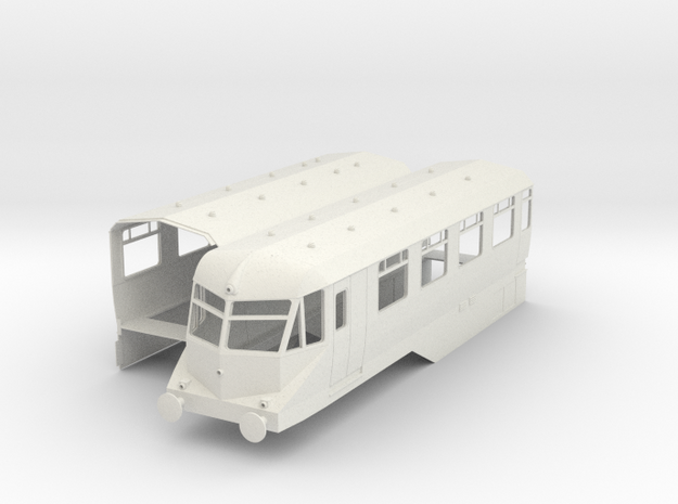 o-22-5-gwr-railcar-35-37 in White Natural Versatile Plastic