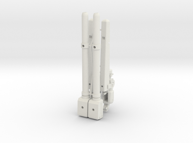 Cheyenne II forearms in White Natural Versatile Plastic