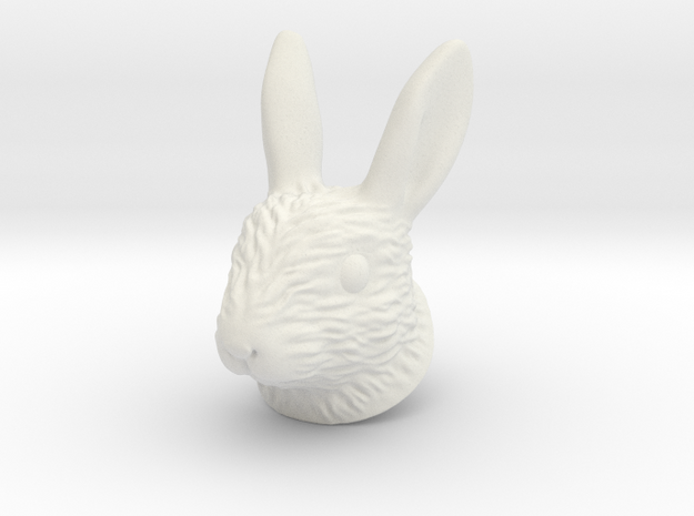 Rabbit 2103261453 in White Natural Versatile Plastic