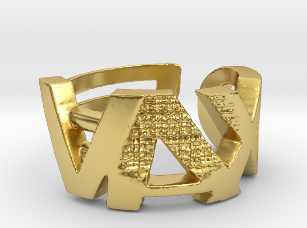 tru vaxd in Polished Brass