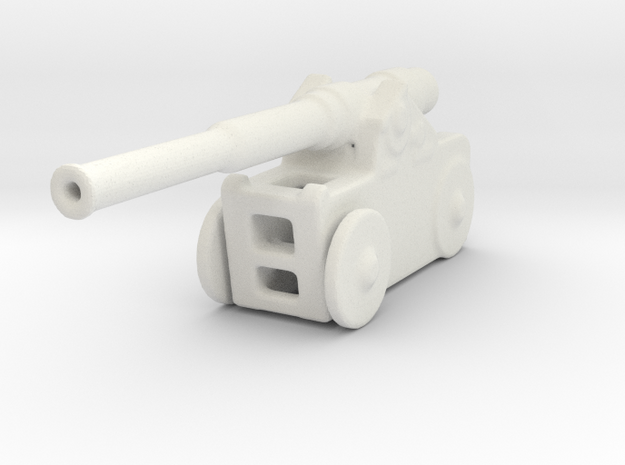 Italian 254mm cannon 1/160 in White Natural Versatile Plastic