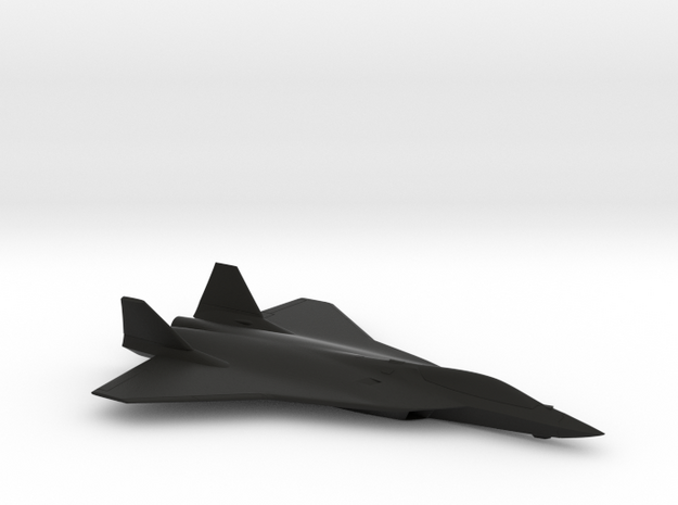 Airbus FCAS Next Generation Fighter Concept in Black Natural Versatile Plastic: 1:144