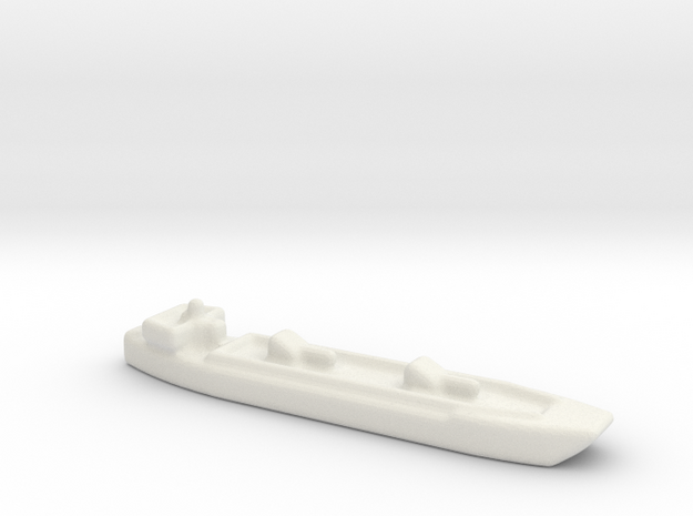 lcg landing craft gun m 1/1800 in White Natural Versatile Plastic