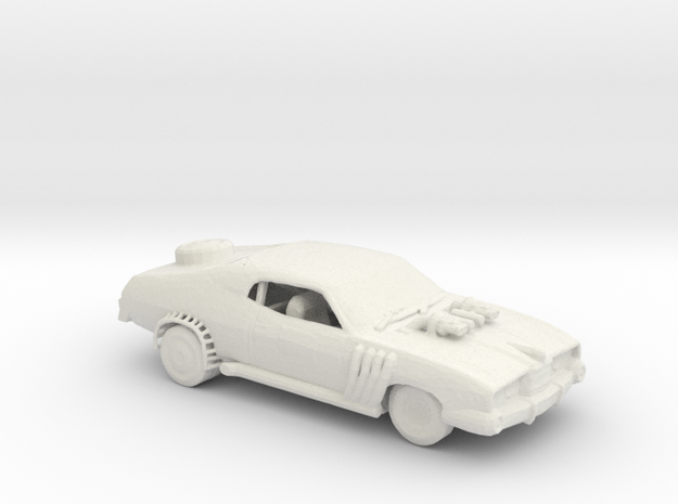 RW. 1973 Ford Landau (The Pirate) 1:160 scale in White Natural Versatile Plastic