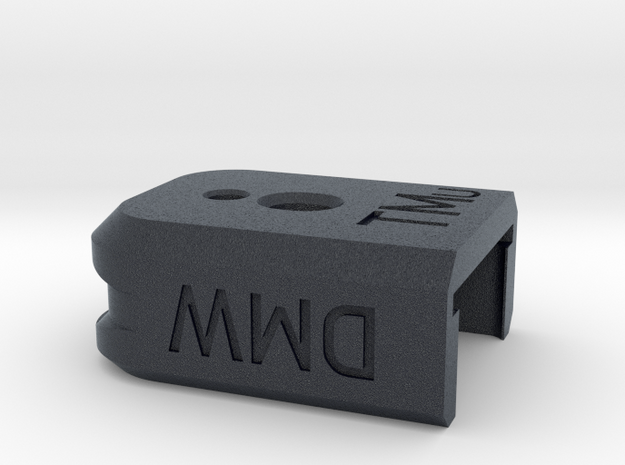 Hicapa Airsoft Mag Baseplate SImple (TM) in Black PA12