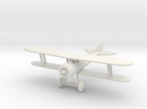 GWA21 Nieuport 28 (1/144) in White Natural Versatile Plastic