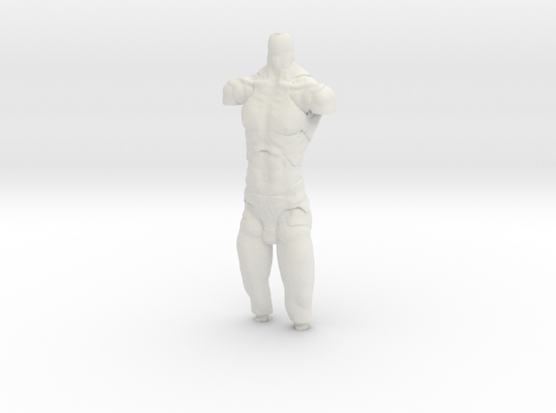 boy-manikin-2nd gen-torso in White Natural Versatile Plastic