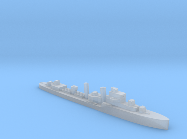 HMS Inglefield destroyer 1:1400 WW2 in Smooth Fine Detail Plastic