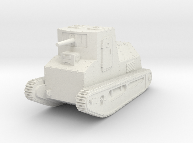 1/72 LK.III light tank (37mm casemate) in White Natural Versatile Plastic