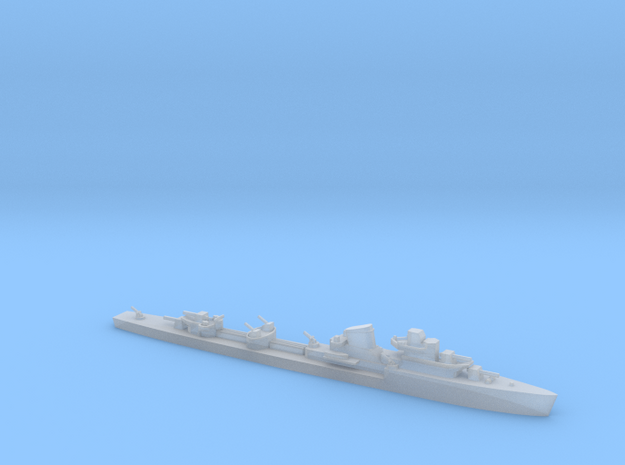 Soviet Project 7 Gnevny class destroyer 1:450-T in Smooth Fine Detail Plastic