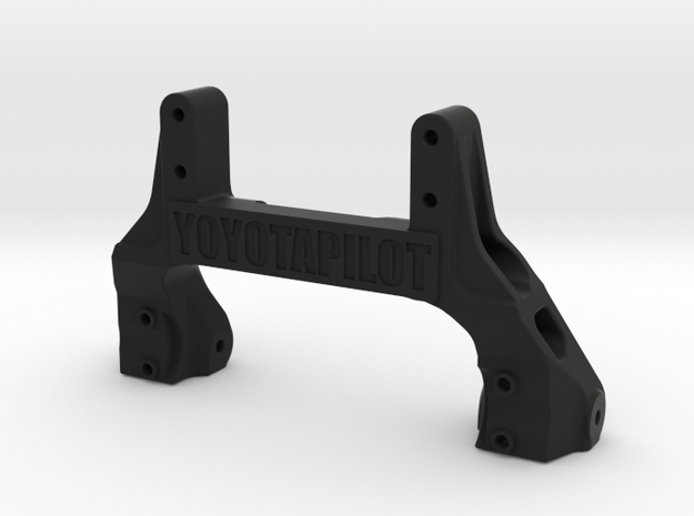 Servo on axle mount for TRX-4 /6 axle_V3 in Black Natural Versatile Plastic