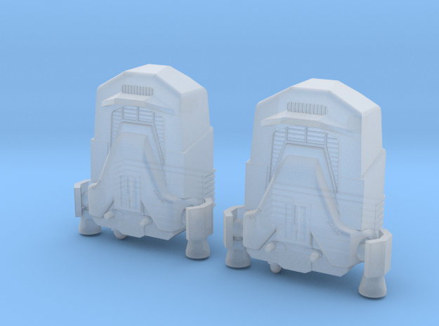 Imperial Jump Pack Legion scale (2 parts) in Smooth Fine Detail Plastic