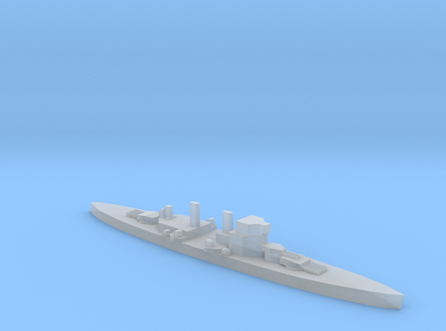 HMS King George V battleship 1:5000 WW2 in Smooth Fine Detail Plastic