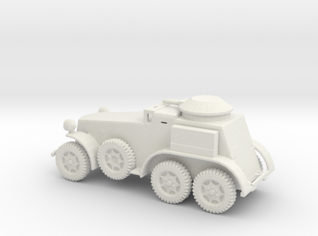 1/30 Scale M1 Armored Car 1932 in White Natural Versatile Plastic