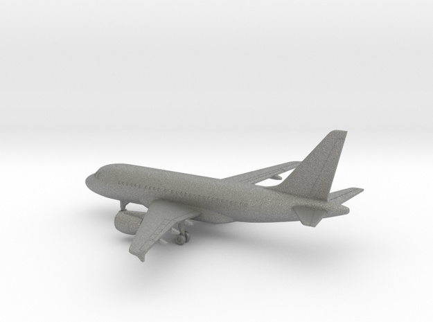 Airbus A318 in Gray PA12: 1:400