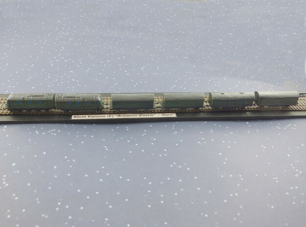 Munitionszug für "Dora" D311 Lokomotive 1/265 in Smooth Fine Detail Plastic
