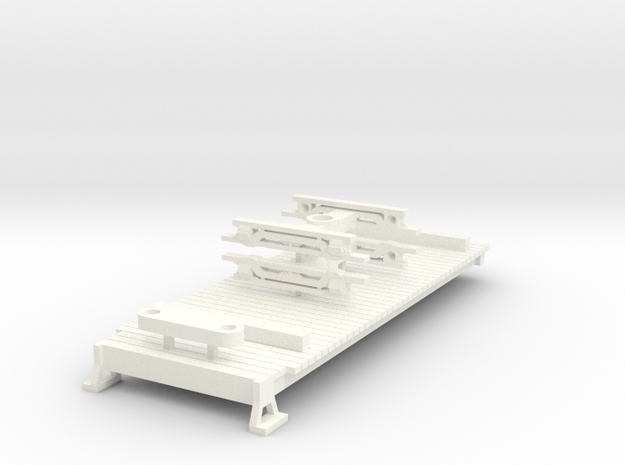 UV&P #5 tender floor in White Processed Versatile Plastic