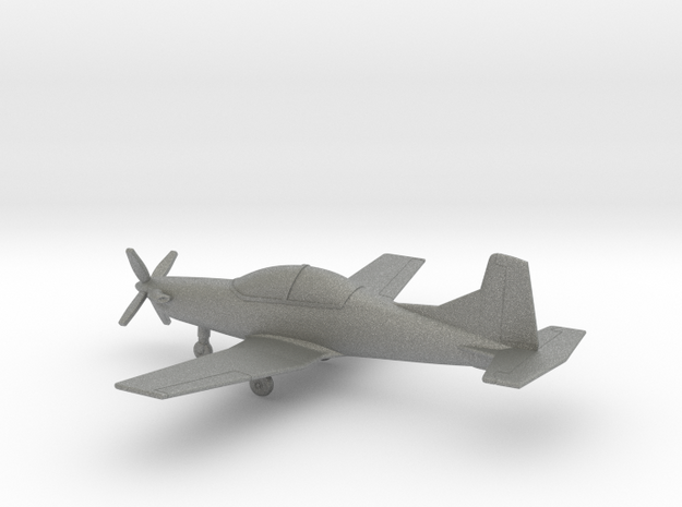 Pilatus PC-9 in Gray PA12: 1:144
