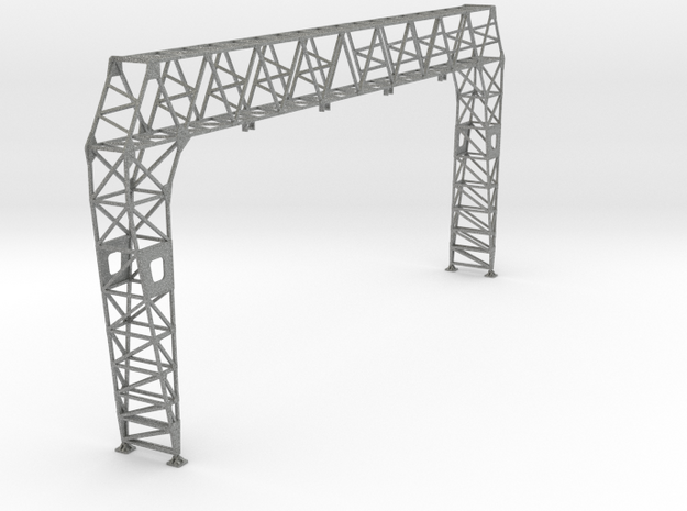 VR Pin Arch 4 Track Gantry #1 1:87 Scale in Gray PA12