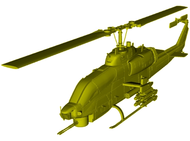 1/100 scale Bell AH-1W Super Cobra helicopter x 1
