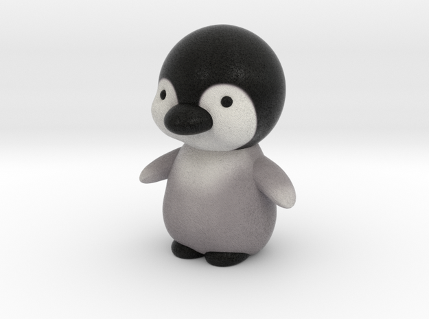 Penguin in Natural Full Color Sandstone