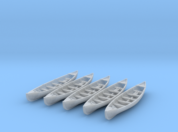 64th Whaleboats in Smooth Fine Detail Plastic