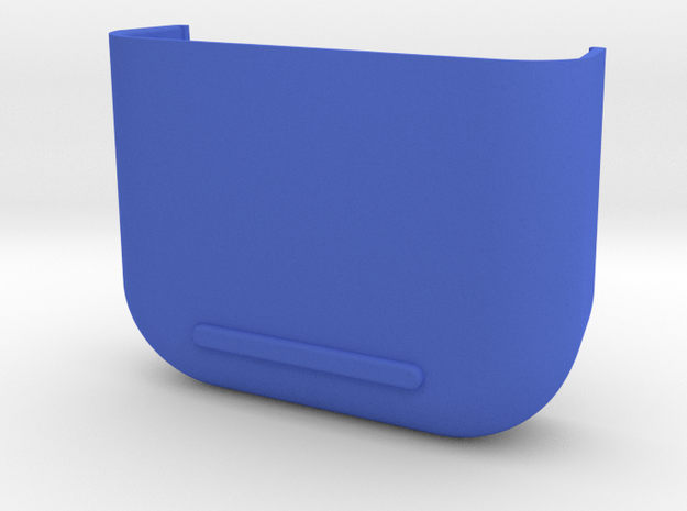 Flat Mouse Tail in Blue Processed Versatile Plastic