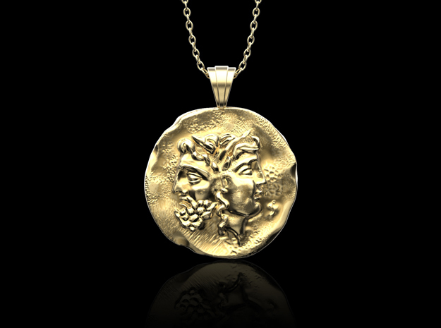 Ancient Coin Pendant