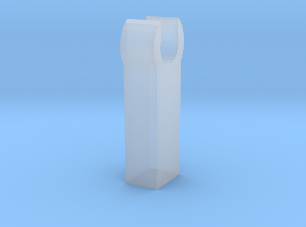 Vetical Clip in Smooth Fine Detail Plastic