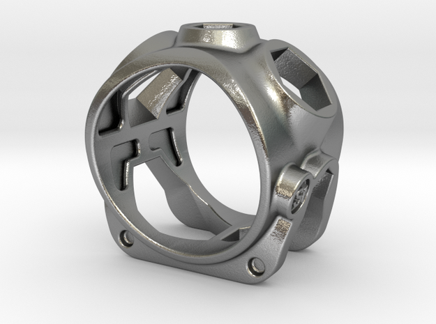 1086 ToolRing - size 12 (21,40mm) in Natural Silver