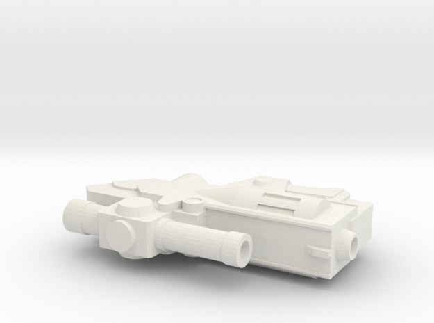 Classics Deceptive Leader Gun in White Natural Versatile Plastic