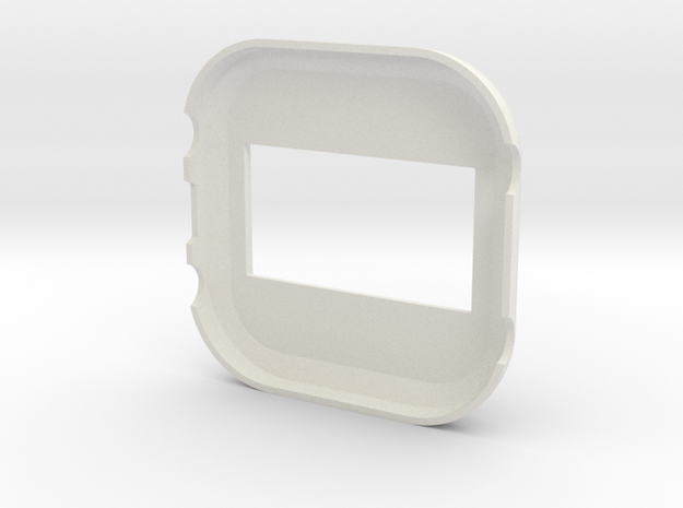 CWA2 r1 Watch top in White Natural Versatile Plastic